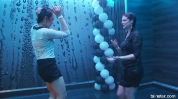 Wet And Working It!  Cuties Shake It Up! Screencap 21 on www.sinx.com