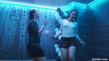 Wet And Working It!  Cuties Shake It Up! Screencap 26 on www.sinx.com