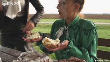 WAM Babes Get Covered In Cream And Cakes Screencap 30 on www.sinx.com