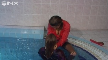 Poolside Dildo Play Leaves Babes Soaking Wet Screencap 93 on www.sinx.com