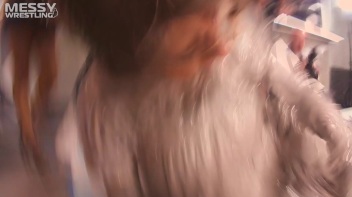 Muddy Wrestling: Short Shorts vs. Short Skirt Throwdown! Screencap 24 on www.sinx.com