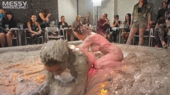 Mud Wrestling: Sisters Go Head To Toe Slop-Fest! Screencap 89 on www.sinx.com