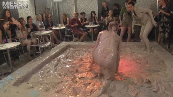 Mud Wrestling: Sisters Go Head To Toe Slop-Fest! Screencap 24 on www.sinx.com
