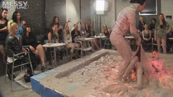Mud Wrestling: Sisters Go Head To Toe Slop-Fest! Screencap 33 on www.sinx.com