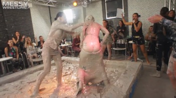Mud Wrestling: Sisters Go Head To Toe Slop-Fest! Screencap 43 on www.sinx.com