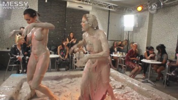 Mud Wrestling: Sisters Go Head To Toe Slop-Fest! Screencap 51 on www.sinx.com