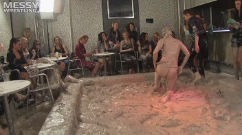 Mud Wrestling: Sisters Go Head To Toe Slop-Fest! Screencap 67 on www.sinx.com