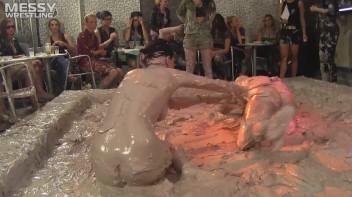 Mud Wrestling: Sisters Go Head To Toe Slop-Fest! Screencap 76 on www.sinx.com
