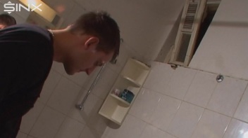 Euro Babe Loves Bathroom Blowjob And Pissing Screencap 58 on www.sinx.com