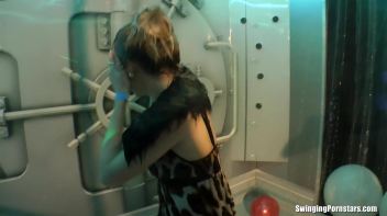 Europorn Birthday Bang Part 4 - Shower Cam Screencap 12 on www.sinx.com