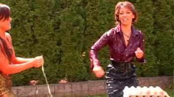 Sticky, Messy Egg Fight Screencap 23 on www.sinx.com