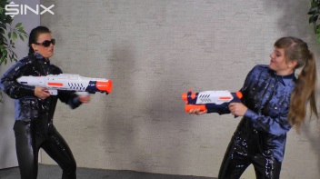 Hot Babes In Water Fight Action Screencap 10 on www.sinx.com