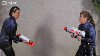 Hot Babes In Water Fight Action Screencap 33 on www.sinx.com