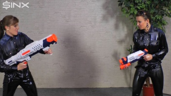 Hot Babes In Water Fight Action Screencap 38 on www.sinx.com