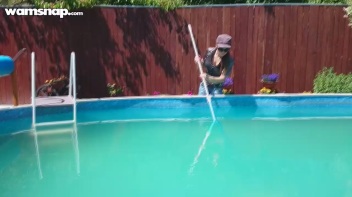 Pool Duties Lead To Wet Beauties! Screencap 1 on www.sinx.com