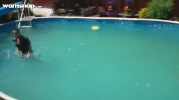 Pool Duties Lead To Wet Beauties! Screencap 66 on www.sinx.com