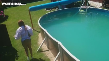 Pool Duties Lead To Wet Beauties! Screencap 73 on www.sinx.com