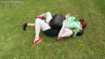 Pretty Pantiless Peeing Babes In The Park Screencap 69 on www.sinx.com