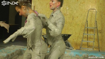 Beautiful girls get dirtied up while tearing at their clothes Screencap 37 on www.sinx.com