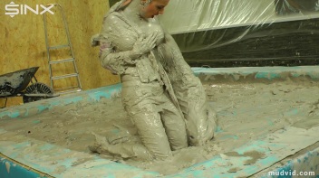 Beautiful girls get dirtied up while tearing at their clothes Screencap 46 on www.sinx.com