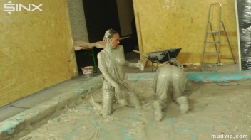 Beautiful girls get dirtied up while tearing at their clothes Screencap 53 on www.sinx.com