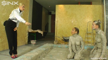 Beautiful girls get dirtied up while tearing at their clothes Screencap 54 on www.sinx.com