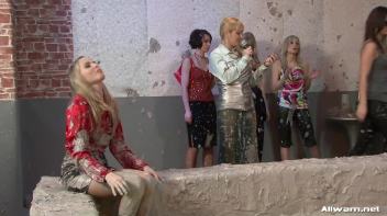 Group Mud Battle Rips Through The Club Screencap 39 on www.sinx.com