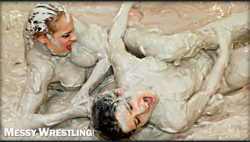 Latest deal - Messy Wrestling: Fashion Freaks Throw Down In The Mud - Watch Them Roar!