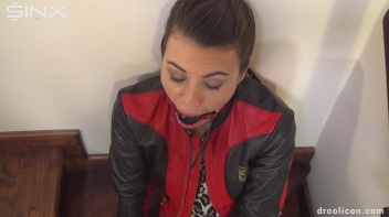 Ballgagged Babe Excessively Drools Down Her Clothes Screencap 24 on www.sinx.com