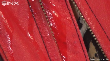 Ballgagged Babe Excessively Drools Down Her Clothes Screencap 34 on www.sinx.com