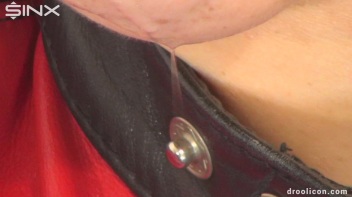 Ballgagged Babe Excessively Drools Down Her Clothes Screencap 41 on www.sinx.com