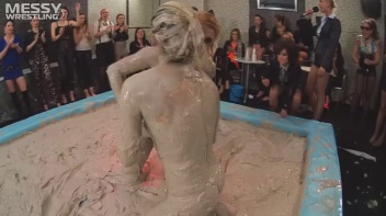Messy Wrestling: Lost Footage Found!  2 Babes, 1 Battle - Dirty In The Mud At 1/2 Price!! Action Cam Footage! Screencap 39 on www.sinx.com