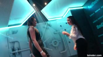 Gorgeous girls party hard under the shower Screencap 13 on www.sinx.com