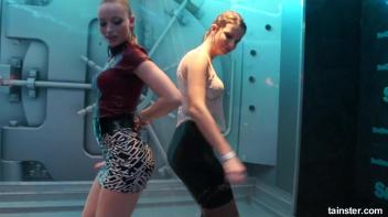 Gorgeous girls party hard under the shower Screencap 45 on www.sinx.com