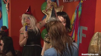 New Year's Sex Ball Part 3 - Cam 2 Screencap 55 on www.sinx.com