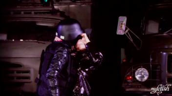 Military Chicks Don't Let The Rain Stop Them Screencap 19 on www.sinx.com