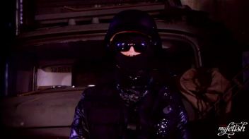 Military Chicks Don't Let The Rain Stop Them Screencap 3 on www.sinx.com