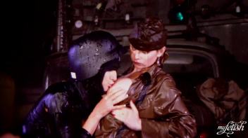 Military Chicks Don't Let The Rain Stop Them Screencap 57 on www.sinx.com