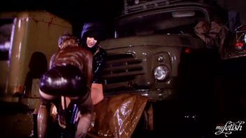 Military Chicks Don't Let The Rain Stop Them Screencap 60 on www.sinx.com