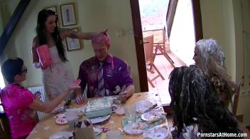 Dirty Dinner Party Part 1 Screencap 50 on www.sinx.com