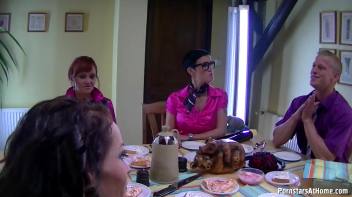 Dirty Dinner Party Part 1 Screencap 16 on www.sinx.com