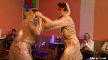 Satin Queens Shimmy In The Mud Pit Screencap 50 on www.sinx.com