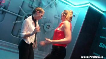 After Work Orgy Rampage Part 3 - Shower Cam Screencap 42 on www.sinx.com