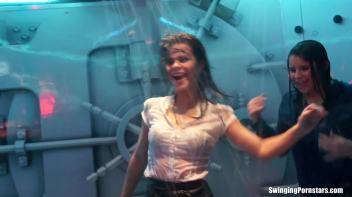 After Work Orgy Rampage Part 3 - Shower Cam Screencap 64 on www.sinx.com