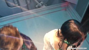 After Work Orgy Rampage Part 3 - Shower Cam Screencap 81 on www.sinx.com