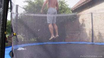 Trampoline Hunk And His Fully Clothed Tramps Screencap 7 on www.sinx.com