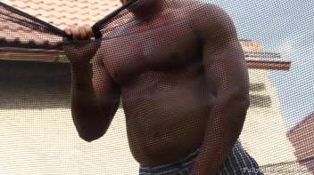 Trampoline Hunk And His Fully Clothed Tramps Screencap 8 on www.sinx.com