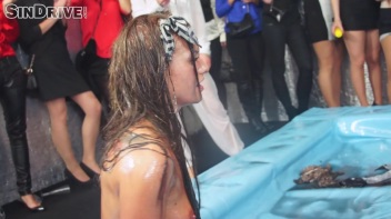 Oily Wrestling: Bella Baby vs. Ashley Woods Screencap 91 on www.sinx.com