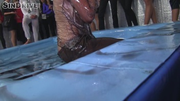 Oily Wrestling: Bella Baby vs. Ashley Woods Screencap 66 on www.sinx.com