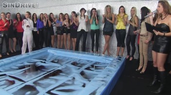 Oily Wrestling: Bella Baby vs. Ashley Woods Screencap 8 on www.sinx.com